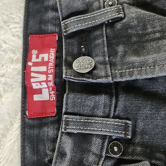 Levi's 514 Black Jeans - Picture 3 of 3